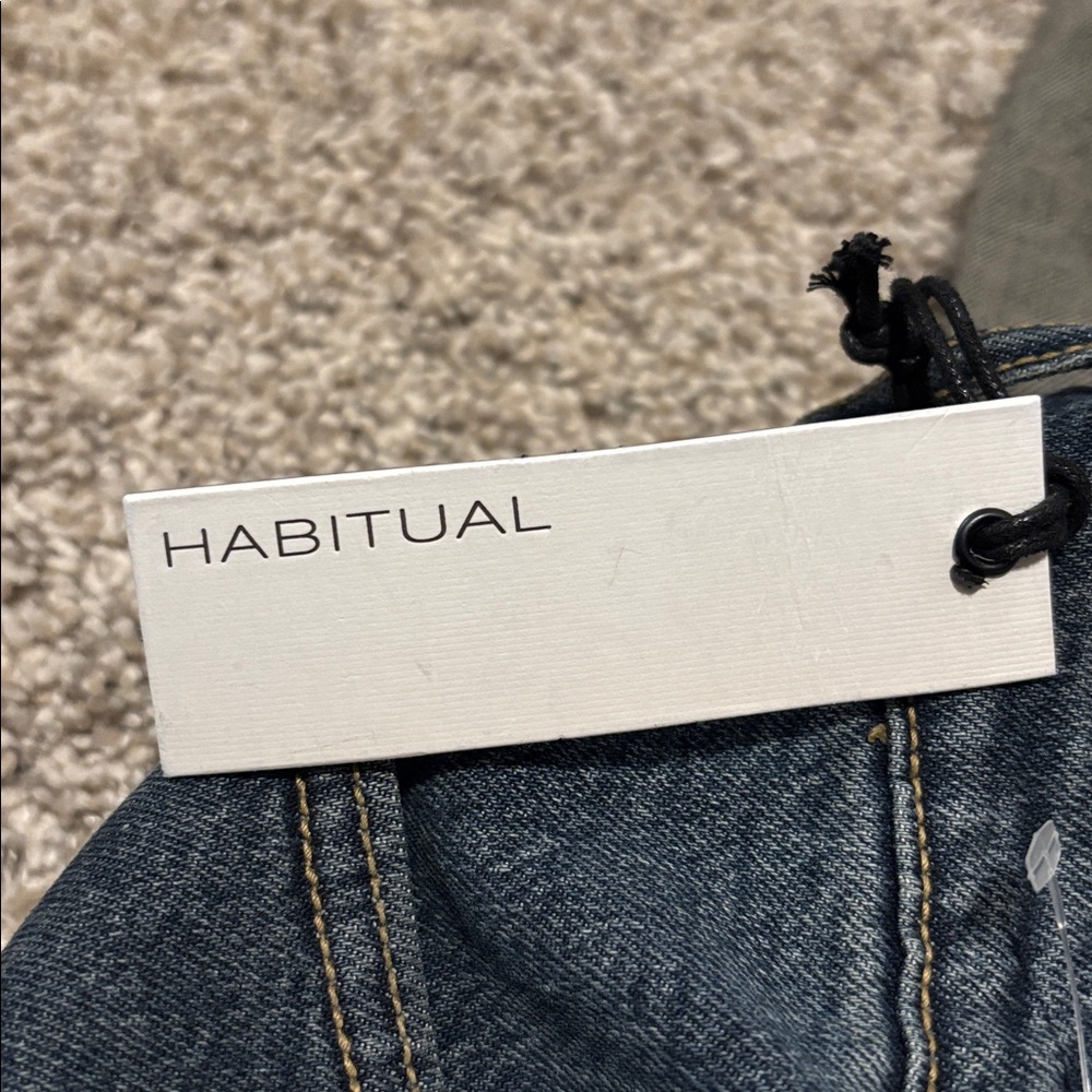 NWT Habitual Peyton Cuffed Straight Leg Jeans 27 - Picture 15 of 15